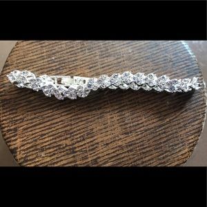 cubic zirconia bracelet NWOT